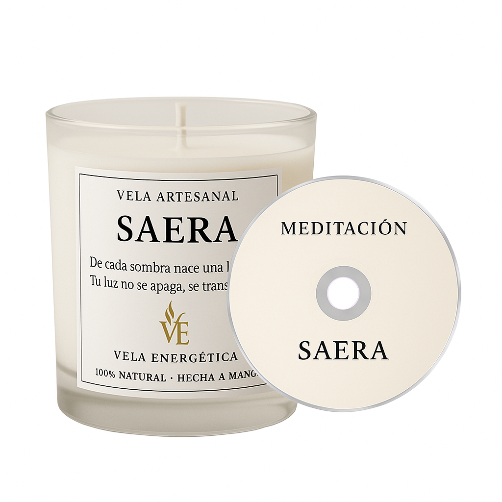 PACK SAERA (vela + audio de meditación)