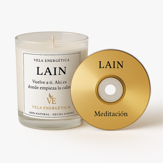 PACK LAIN (vela + audio de meditación)