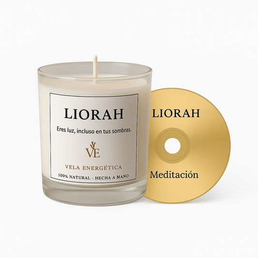 PACK LIORAH (vela + audio de meditación)