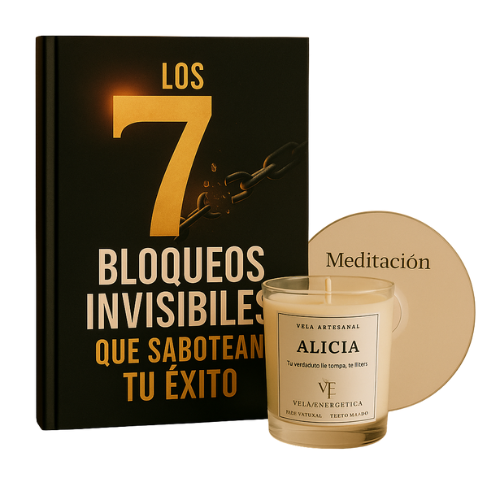 PACK ALICIA (VELA + MEDITACIÓN + E-BOOK)