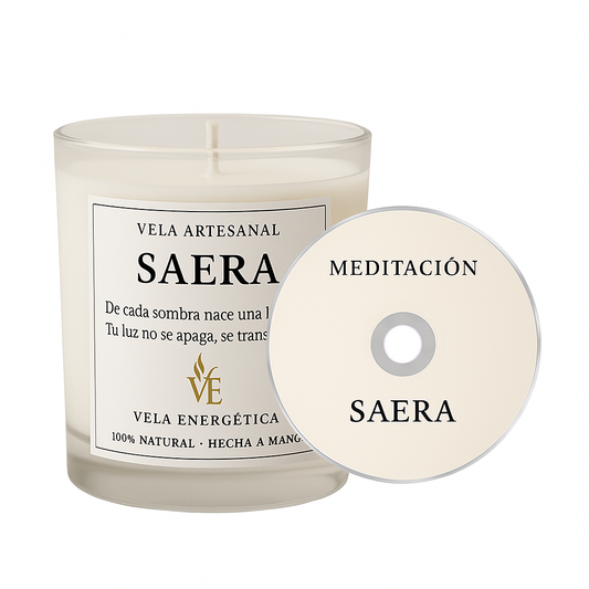 PACK SAERA (vela + audio de meditación)