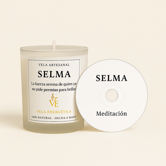 PACK SELMA (vela + audio de meditación)