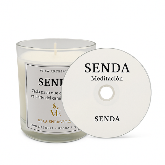 PACK SENDA (vela + audio de meditación)