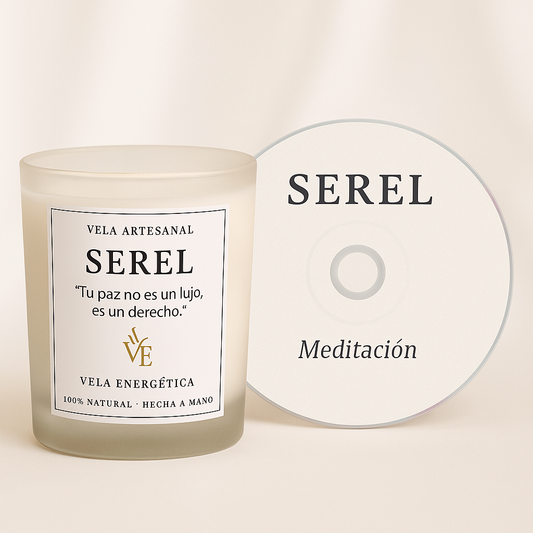 PACK SEREL (vela + audio de meditación)